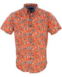 lords of harlech - Tim Blossom Canvas Coral - Lyst