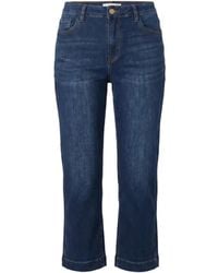Adrift Clothing - Adrift Denim Cropped Straight Leg Jeans - Lyst