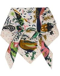 Saachi - Aviary Botanical Oversized Bandana - Lyst