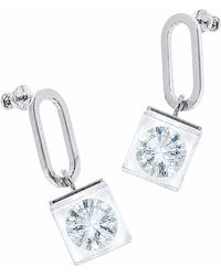 Iostudio - Sparkle Oval Earring - Lyst