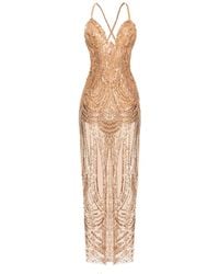 Angelika Jozefczyk - Beads Embellished Evening Gown - Lyst