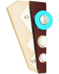 Gissa Bicalho - Handmade Acrylic Brooch Inti Nude - Lyst