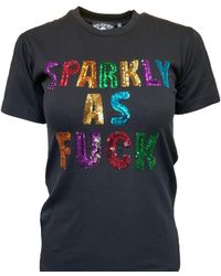 Any Old Iron - Sparkly As Fuck T-shirt - Lyst