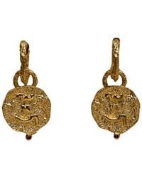 Claire Hill Designs - Know Your Worth Huggie Hoops - Lyst