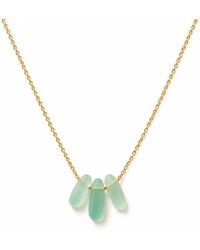 Lalinde - Seafoam Drift Necklace - Lyst
