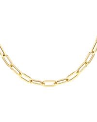 Posh Totty Designs - Gold Plated Chain Link Necklace - Lyst