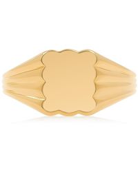 Cote Cache - Cloud Pinky Signet Ring - Lyst