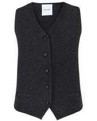 SALANIDA - Galante Knitted 100% Merino Waistcoat - Lyst