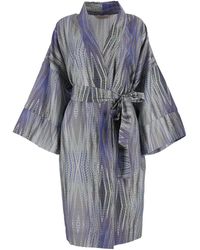 Decoflux Home - Cotton Maternity Robe Creation With Matching Bag, Mt - Lyst