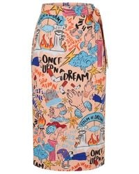 King Naked - Realm Of Dreams Envelope Skirt - Lyst