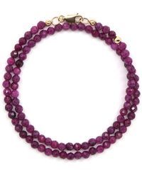 Shar Oke - Ruby Wrap Bracelet - Lyst