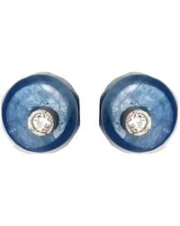 Lily Flo Jewellery - Kyanite Lab Grown Diamond Stud Earrings - Lyst