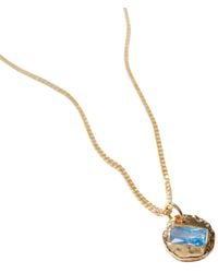 Muru - Mini December Birthstone Necklace - Lyst