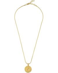 Opium Jewels - Small Vintage Rupee Coin On Plated Chain - Lyst