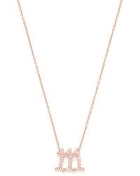 Seven Saints - One One One Angel Number Manifestation Necklace, Topaz - Lyst