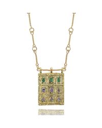 Ece London - The Atlas Amulet Necklace - Lyst