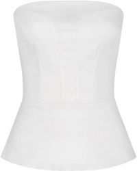 LAHIVE - Carrie B. Bustier Top - Lyst