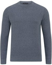 Paul James Knitwear - Cotton Lightweight Fisherman Dylan Rib Jumper - Lyst