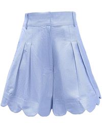 Style Junkiie - Scallop Shorts - Lyst