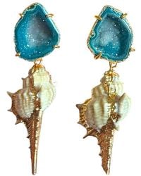Magpie Rose - Neutrals Lagoon Earrings - Lyst