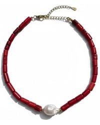 La Pluie Jewellery - Coralia Necklace - Lyst