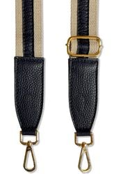 Apatchy London - Leather And Canvas Strap - Lyst