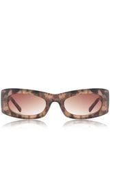 A.Kjærbede - Neutrals Frida Sunglasses Coquina - Lyst