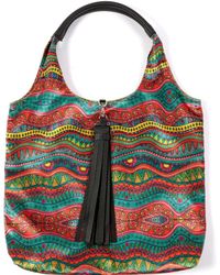 SJW BAGS LONDON - Hall Velvet Tote Bag - Lyst
