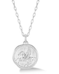 Dower & Hall - Pegasus Overcome And Thrive Talisman Necklace In - Lyst