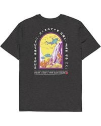 Anchor and Crew - Heather Think Ocean Seven Japan Gurafiku Organic Cotton T-Shirt - Lyst