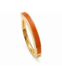 Zahav Jewelry - 10K Solid 14G Huggie Clicker Belly Hoop With Enamel - Lyst