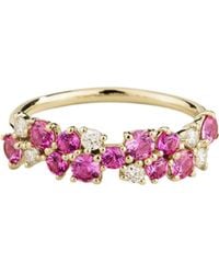 Juvetti - Starry Ring Sapphire & Diamond - Lyst