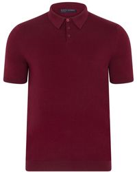 Paul James Knitwear - Ultra Fine Cotton Earll Short Sleeve Polo Shirt - Lyst