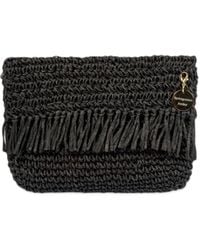 Springmoonatelier - Mini Paper String Crocket Handbag - Lyst