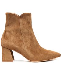 Ginissima - Lara Ankle Boots Natural Reversible Leather - Lyst