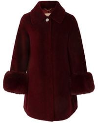 Santinni - Fairytale Wool & Faux Fur Teddy Coat - Lyst
