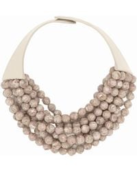 Fairchild Baldwin - Neutrals Bella Iridescent Mushroom Necklace - Lyst