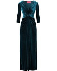 Beatrice von Tresckow - Velvet Maxi Lola Dress - Lyst