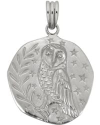 Zoe & Morgan - Owl Charm - Lyst