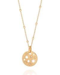 Nellou Jewellery - Starry Skies Necklace Plated Sterling - Lyst
