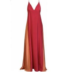 carlton jones - Rose Maxi Slip Dress - Lyst