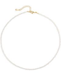 Arctic Fox & Co. - The Sandi Pearl Necklace - Lyst