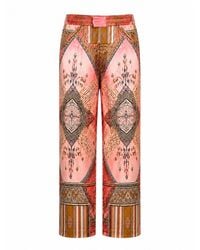 Hustle - Scar City Satin-Pants - Lyst