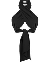 Lilamie - Amalfi Cross Neck Summer Bustier Top - Lyst