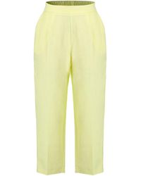 Smart and Joy - Straight Linen Pants - Lyst