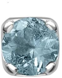 Dower & Hall - Single Aquamarine Stud - Lyst
