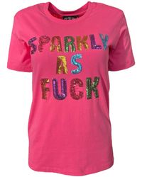 Any Old Iron - Sparkly As Fuck Sequin T-Shirt - Lyst