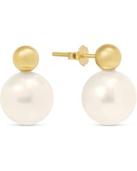 Esterah - Colette Pearl Studs - Lyst