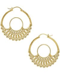 Astor & Orion - Iris Hoop Earrings Small - Lyst