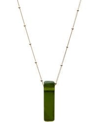 Smart Glass Jewelry - Recycled Wine Bottle Glass Stiletto Pine - Lyst